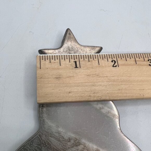 Galvanized Metal Christmas Tree Decor Decoration - Picture 10 of 10